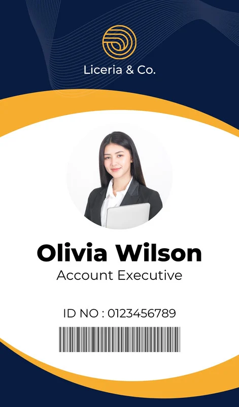 School ID card template - Payal Production